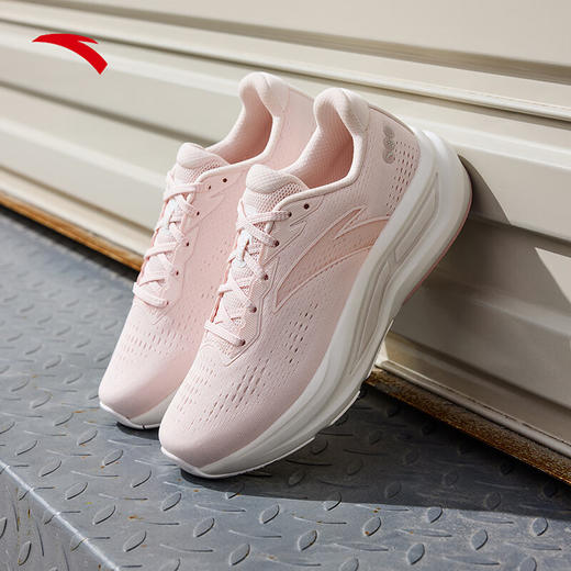 安踏创跑6代丨女鞋运动鞋耐磨缓震舒适软底轻便回弹跑步鞋女122535555 商品图1