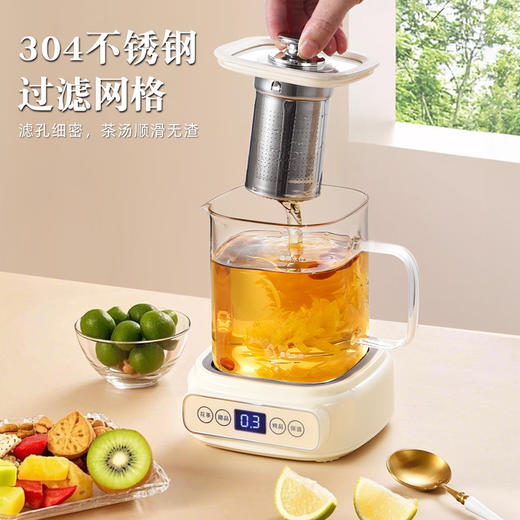 【一壶多用，养生新宠🍵】0异味安心煮茶，多功能花茶壶养生壶，玻璃通透可视✨甜品、花茶、炖品全搞定！🔥秒速升温，煮好自动保温，健康生活从这一壶开始！ 商品图1