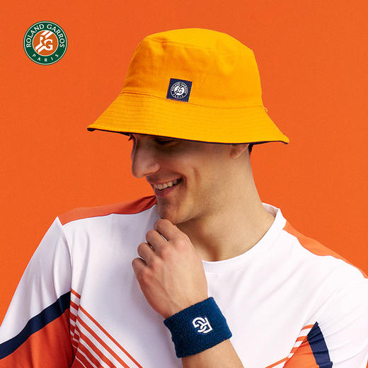 罗兰加洛斯法网正品 运动帽双面渔夫帽男女网球遮阳帽潮户外 商品图3