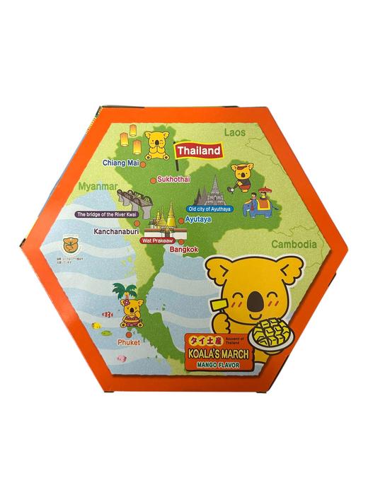 【香港直邮】乐天芒果味小熊饼 9小包 Lotte Koala's March Mango Flavoured Biscuits (有效期不少于90日) 商品图1