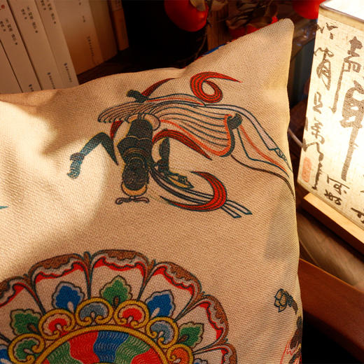 靠江山抱枕 敦煌抱枕 小王子抱枕 可拆卸清洗抱枕 商品图6