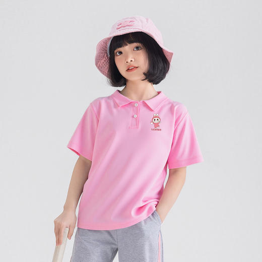 女童夏季上衣2025新款儿童夏装女孩大童POLO衫 商品图2