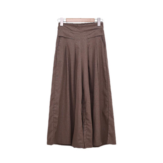 DH25RZ9032棉麻阔腿九分裙裤RJ029 商品图9