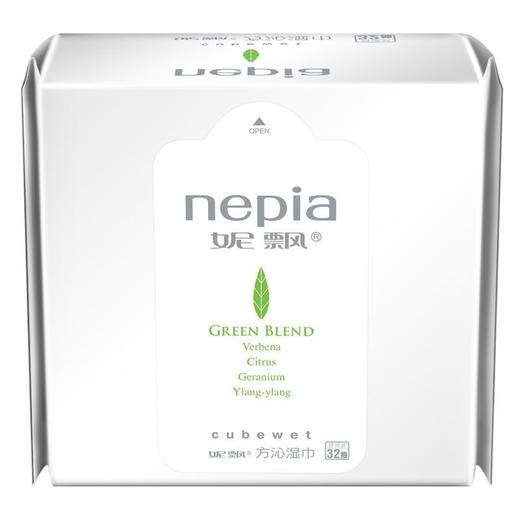 妮飘方沁香型湿纸巾抽取式马鞭草精油替换装32片效期25年11月 商品图3