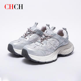CHCH平衡鞋2025夏季新款厚底休闲老爹鞋网面运动鞋女鞋CP1B5411