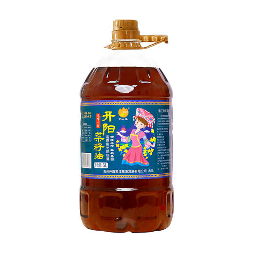 贵州开阳纯菜籽油9.2斤农家传统物理原味小榨压榨小榨浓香食用油 商品图4