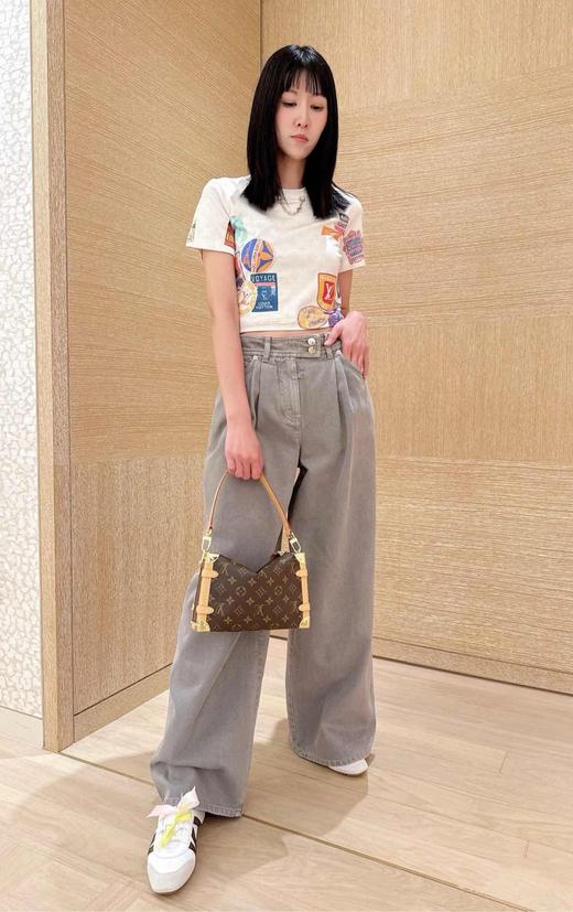 驴家新款灰色牛仔长裤（TM） 商品图2