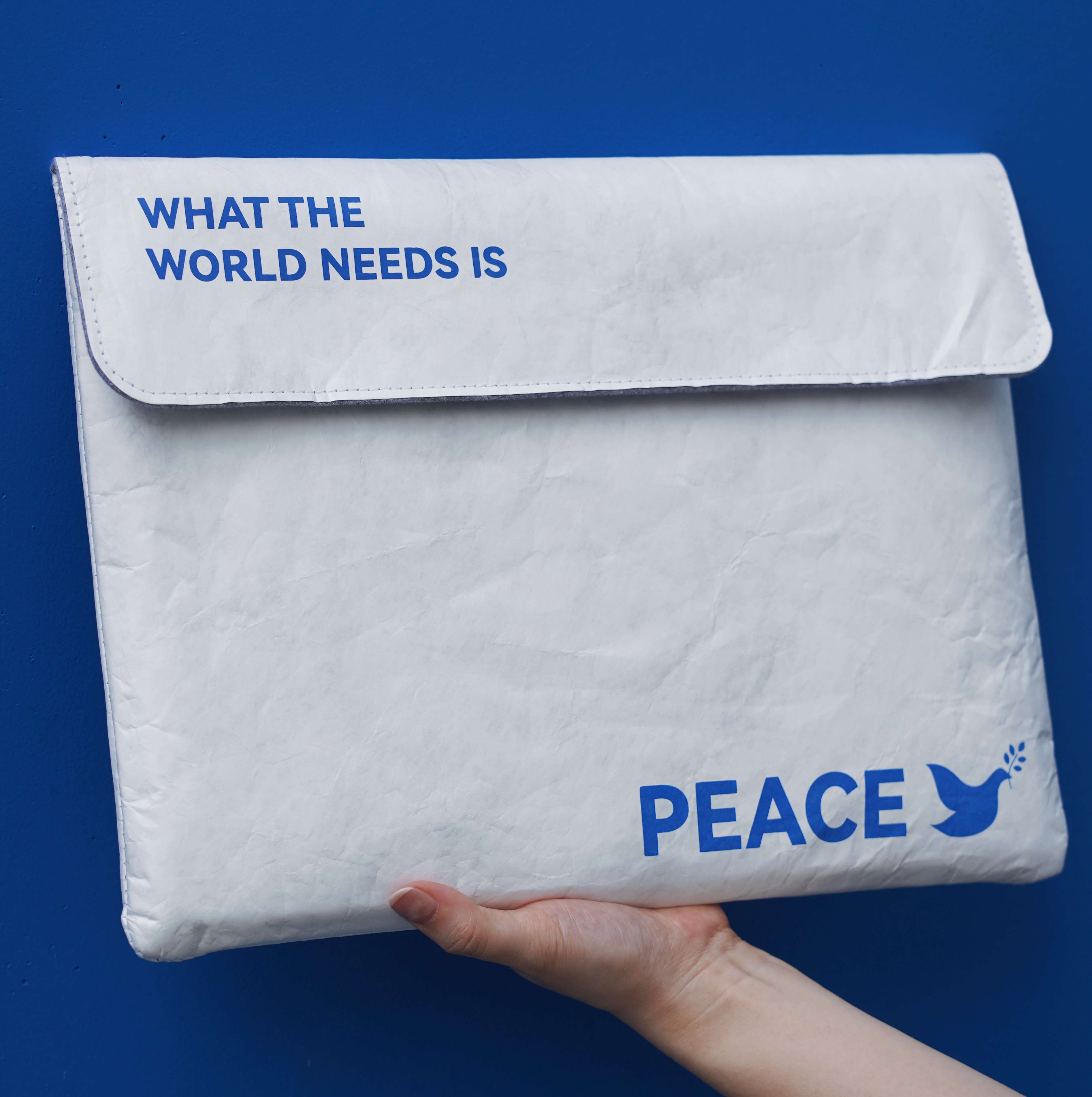 一份心意：“和平PEACE”电脑包