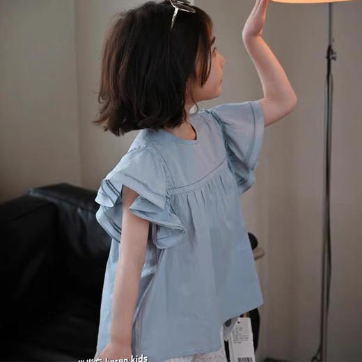 裁缝学苑TH01女童韩版童装女孩小飞袖上衣娃娃衫纸样衬衫打版裁剪 商品图3