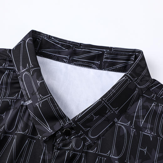 【拉链款】【DPX】大依优型大码冰丝短袖花衬衫夏装半袖衬衣胖子时尚休闲色百搭免烫上衣胖子男士 商品图2