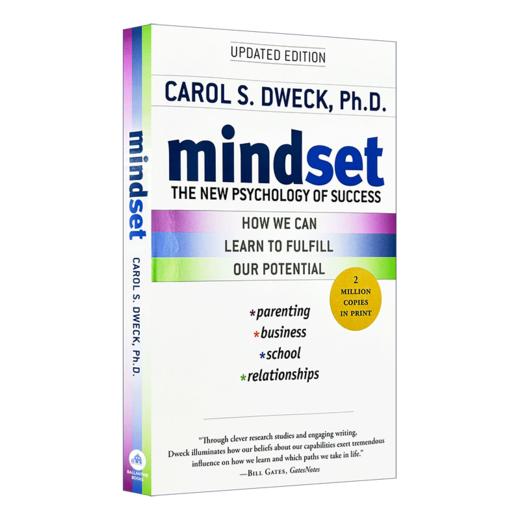 终身成长 重新定义成功的思维模式 成功心理学 英文原版 Mindset 比尔盖茨推荐好书 卡罗尔德韦克 Carol Dweck 英语原版进口书籍 商品图1