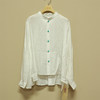 【抖音专属】开襟小衫（24710391-山矾） 商品缩略图0
