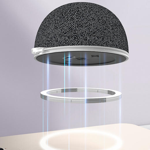 【鸿蒙合作品牌 ~免费试用15天】塞尔兰斯迷你便携磁吸音箱一机=支架+音响+氛围灯 +2个音箱可同时串联 商品图6