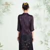 乔万尼2025夏季新品新中式晕染印花100%真丝刺绣上衣ED2C486 商品缩略图4