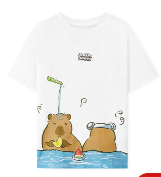 2F斯凯奇儿童针织短袖T恤 商品图0