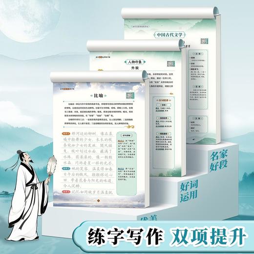 初中好词好句优美句子积累字帖七八九年级语文作文素材积累练字帖 商品图4