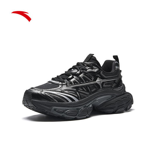 安踏扶摇丨复古老爹鞋男子夏季网面透气厚底增高休闲运动鞋112538898 商品图2