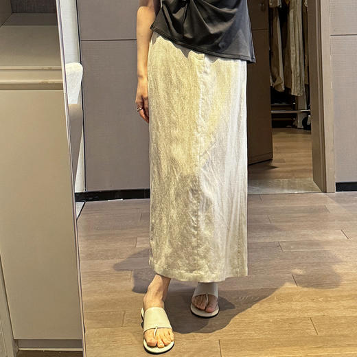 【预售7天】亚麻半裙（3335） 商品图3