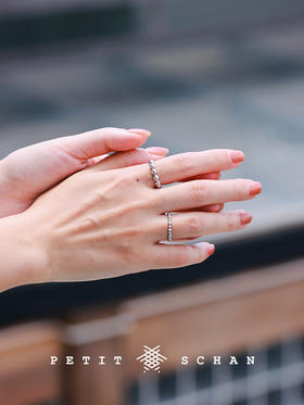 【单笔实付满2580赠，无需加购和拍下】大珠小珠落玉盘 925银圆珠宽版/窄版开口戒指