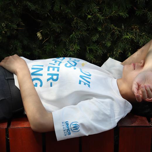 一份心意："有爱无难"短袖T恤 商品图4