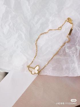 F669梵克雅宝 Sweet Alhambra 蝴蝶手链