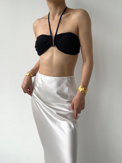 HAI｜51201 Ruched Bikini SET [粼粼 抹胸分体泳衣] 商品图3