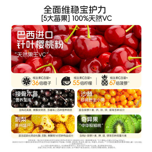 【买3盒限时加赠跳绳】诺特兰德奇异果维C直饮粉固体饮料 1.5g*28条/盒 清新奇异果味 商品图3