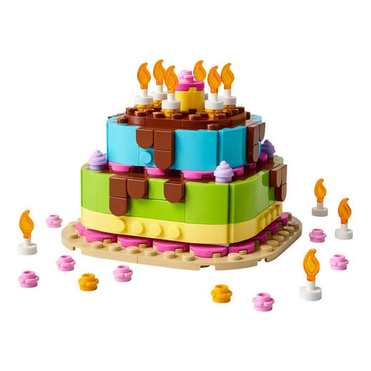 乐高积木L40815创意百变系列生日派对蛋糕 商品图4