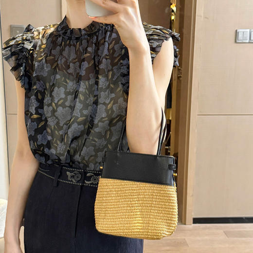 【预售7天】良木礼真丝无袖上衣（19160） 商品图1