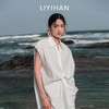 LIYIHAN织梦  25夏新款扭结廓形短袖衬衫法式翻领设计感宽松时尚 商品缩略图0