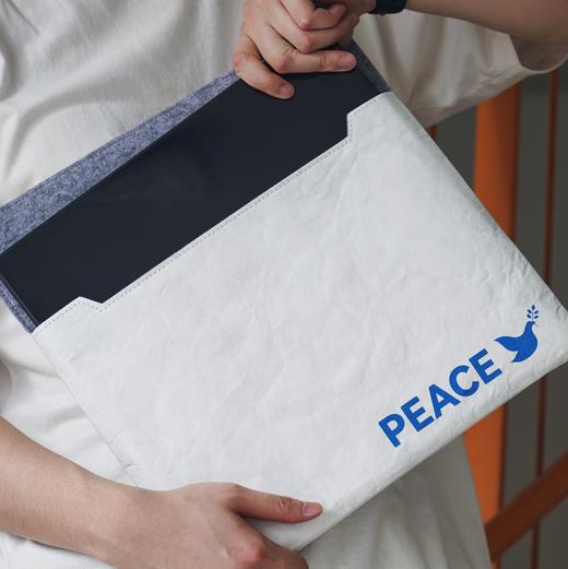 一份心意：“和平PEACE”电脑包 商品图3