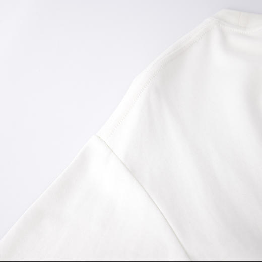 【新品上新】HX 夏季圆领短袖T恤微宽松C102520036101/02/03 商品图5