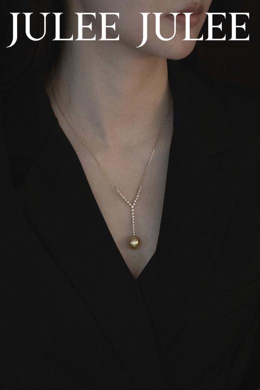 【618私藏专场】JULEEJULEE茱俪 18K黄金金珍珠项链 商品图0