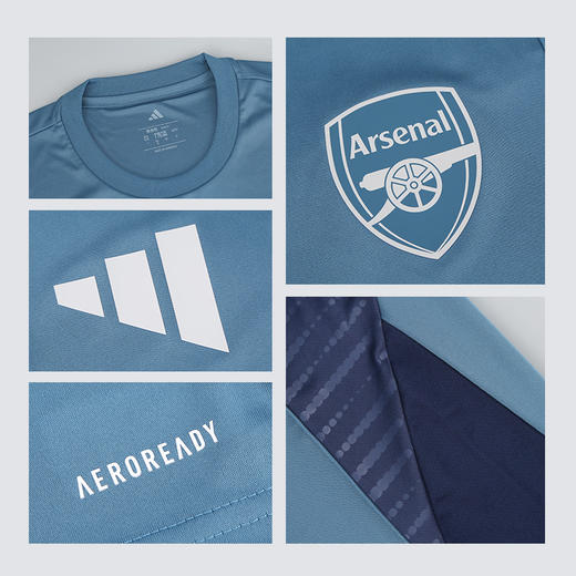 小李子正品ADIDAS阿迪达斯阿森纳运动训练无袖训练服成人男JJ1813 商品图3