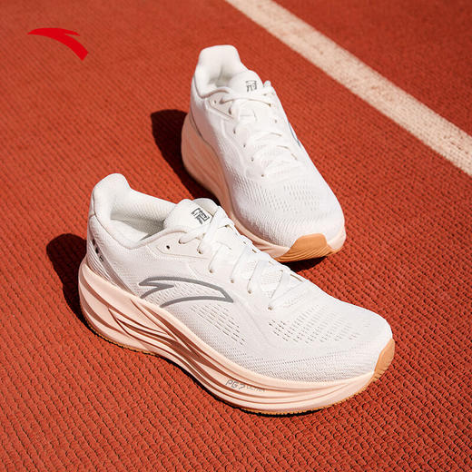 安踏冠军4代丨PG7缓震跑步鞋女厚底增高回弹耐磨运动鞋女122535562 商品图6