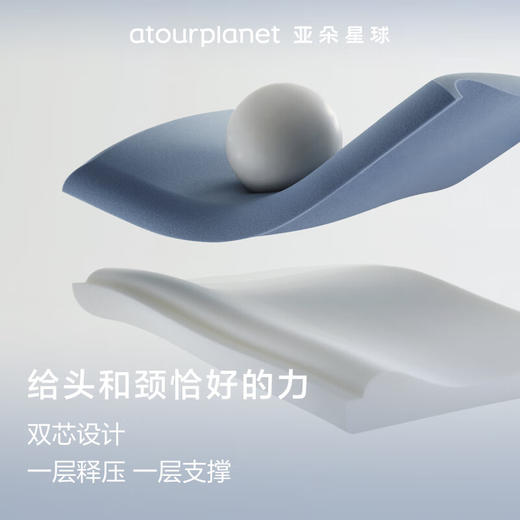 亚朵星球  第1代深睡枕PRO  70*42*10cm 商品图0