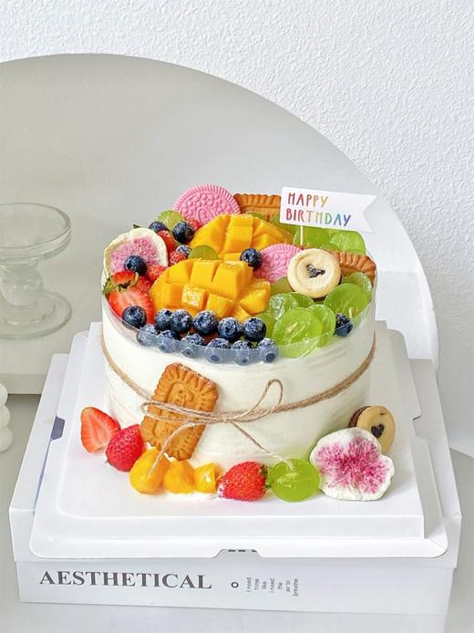 鲜果款动物奶油蛋糕 商品图2