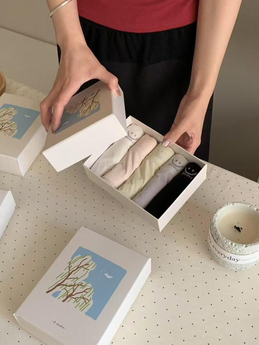 5条装！凉风感冰丝笑脸内裤 每一寸面料都透着沁爽 闷热夏日也能元气满满 商品图7