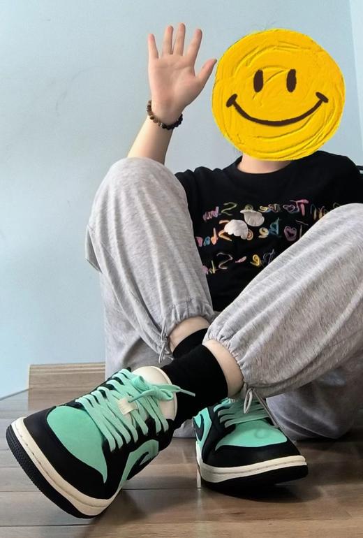 限定AJ1鞋工厂直清夏日多巴胺纯皮运动鞋 商品图3