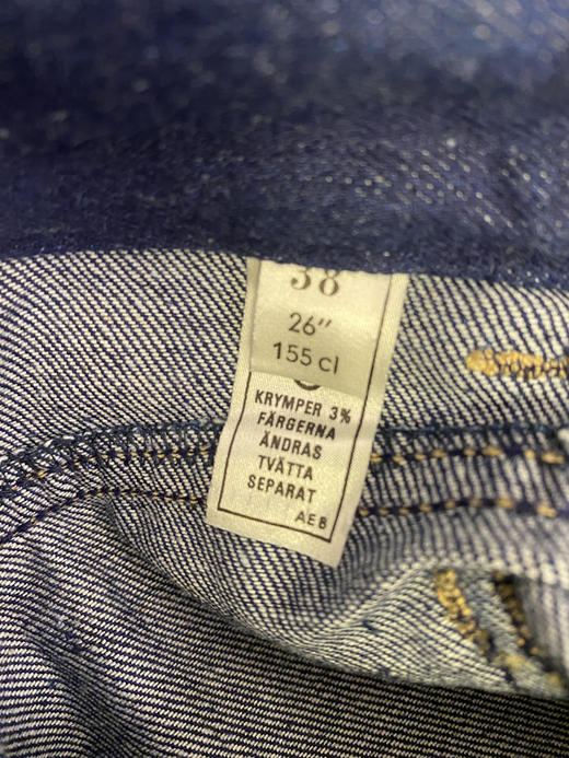 80年代 Vintage WILLYS 长裤（26”） （66 cm）_WLP(1) 商品图1