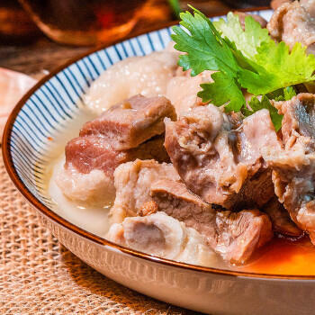 西鲜记宁夏盐池滩羊 原切去骨羔羊腿肉净重1斤 附撒料清真羊肉生鲜食材 商品图4