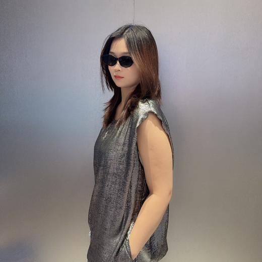 NC圆领金属铭牌无袖小衫50428（灰）夏季152550130321 商品图2