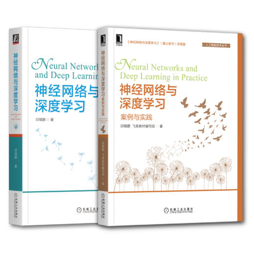 官网 神经网络与深度学习+案例与实践 套装全2册 邱锡鹏 深入浅出讲解神经网络与深度学习原理技术书籍 商品图0