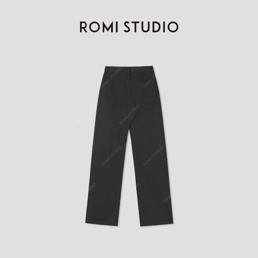 ROMI STUDIO“亚麻牛仔”亚麻莱赛尔棉混纺直筒牛仔裤 RWCSXD2775 商品图2