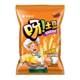 好丽友呀土豆 薯条膨化食品（蜂蜜黄油味）40g