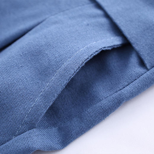 DH25RZ9032棉麻阔腿九分裙裤RJ029 商品图12