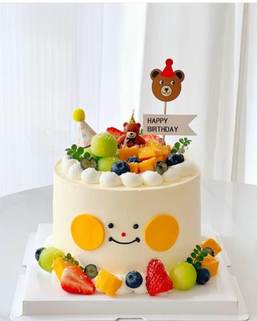 鲜果款动物奶油蛋糕 商品图7