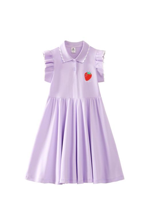 411-童针织短袖连衣裙 商品图3