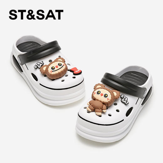 【童鞋】星期六可爱卡通男女童洞洞鞋SSD2195U22 商品图6