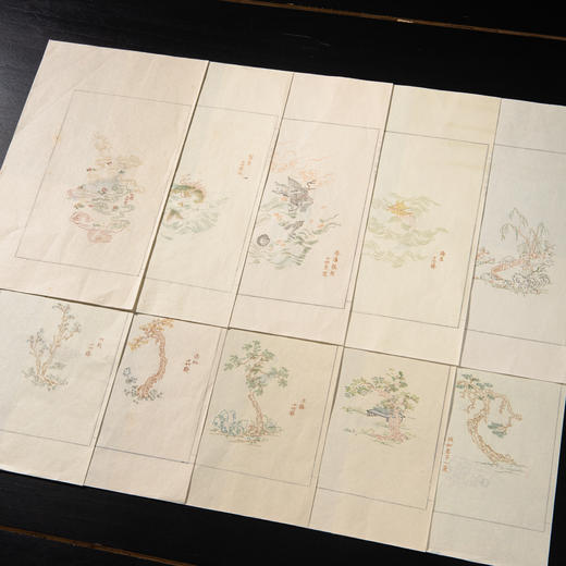 90年代十竹斋笺谱散页 商品图7